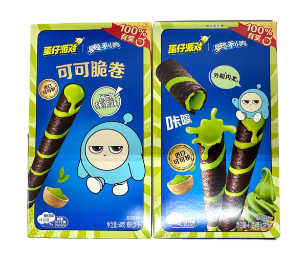 OREO COCOA CRISPY ROLL(MATCHA FLAVOR)(4305825)(#CHOC936301)