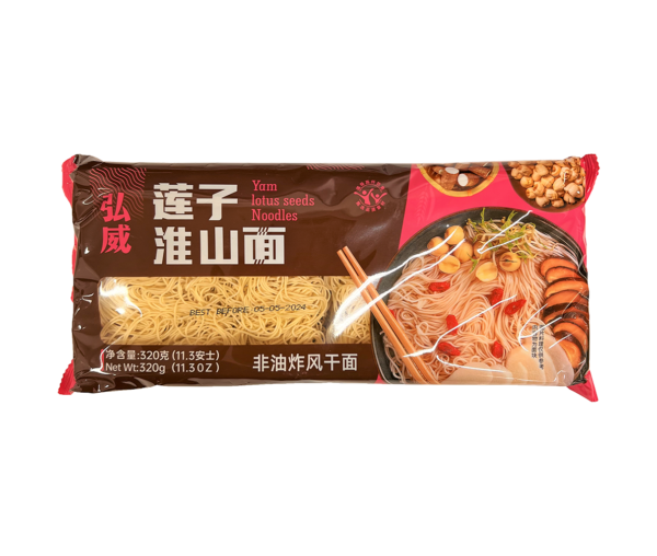 HONGWEI MULBERRY LEAF BARLEY NOODLES(#HWM306640)