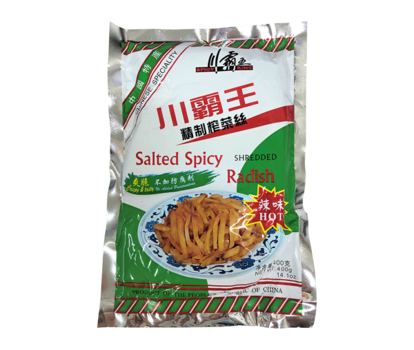 (SPICY KING)SHREDDED SALTED SPICY RADISH(SPICY)(#NF020021)