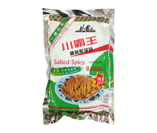 (SPICY KING)SHREDDED SALTED SPICY RADISH(SPICY)(#NF020022)