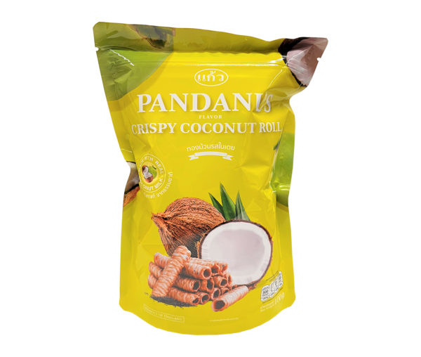 KAEW CRISPY COCONUT ROLLS PANDAN FLAVOR(#THSK048754)