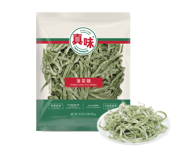 TM SPINACH ASIAN-STYLE NOODLE(#TMN1021429)