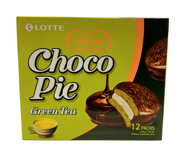 LOTTE CHOCOPIE GREEN TEA FLAVOR(#VNL006202)