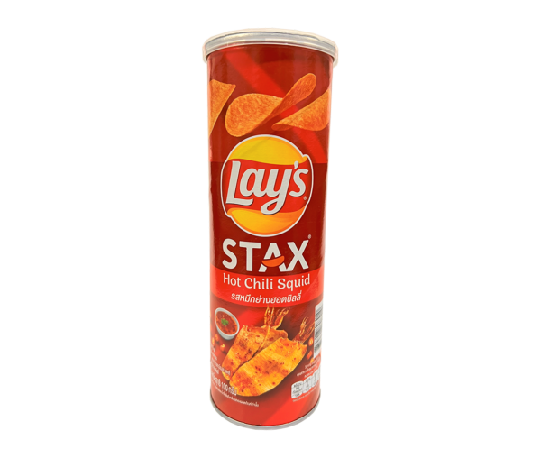 LAY'S STAX POTATO CHIPS HOT CHILI SQUID FLAVOR(#VNL909261)