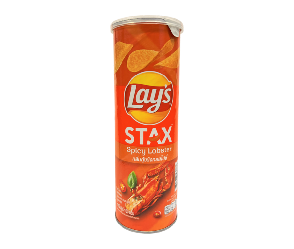 LAY'S STAX POTATO CHIPS SPICY LOBSTER FLAVOR(#VNL910144)