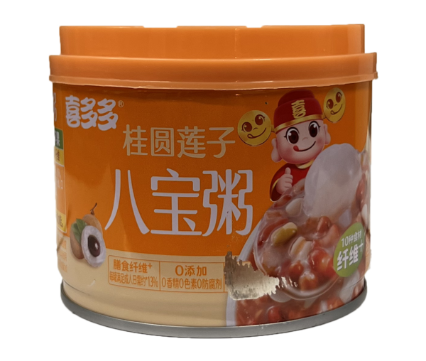 XIDUODUO CANNED CONGEE WITH LONGAN AND LOTUS SEEDS(#XDD906632)