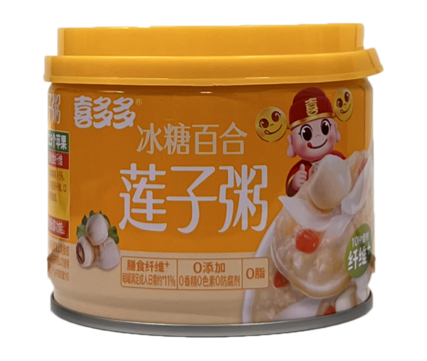 XIDUODUO CANNED CONGEE WITH ROCK SUGAR LILY AND LOTUS SEEDS(#XDD906656)