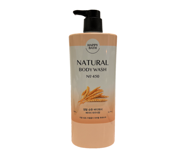 HAPPY BATH NATURAL BODY WASH(BABY POWDER)(#ZBA594691)