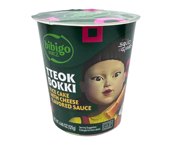 CJ SQUID GAME BBG TTEOKBOKKI(RICE CAKE WITH CHEESE FLAVORED SAUCE)(#CJ5107976)