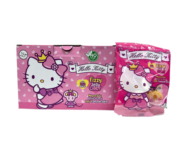 HELLO KITTY FIZZY JELLY CANDY(RING)(#HKTS007991)