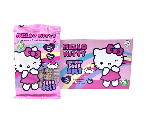 HELLO KITTY SOUR BELT CANDY(#HKTS008141)