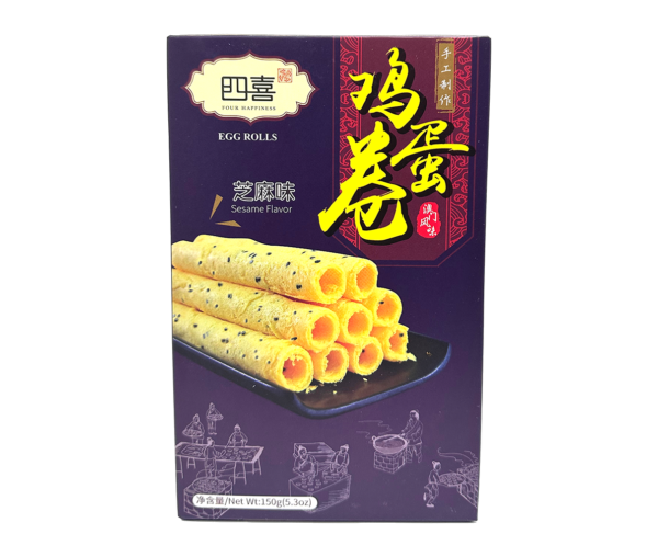 FOUR HAPPINESS EGG ROLLS(SESAME FLAVOR)(#HRS677677)