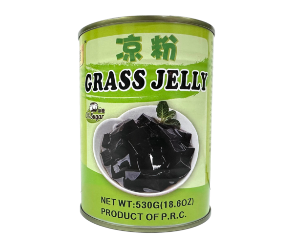 FOUR HAPPINESS GRASS JELLY CAN (NO SUGAR)(#HRSD146075)