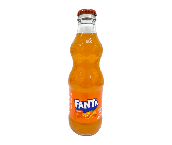 GLASS BOTTLE FANTA ORANGE(#TK1030004)