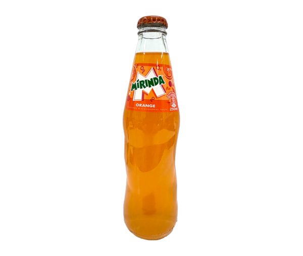 GLASS BOTTLE MIRINDA ORANGE(#TK1030006)