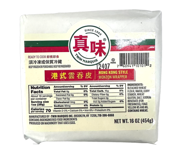 TM HONGKONG STYLE WONTON WRAPPER(PAPER)(#TMZW1021069)