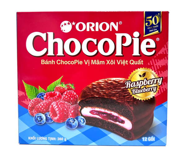 ORION CHOCO PIE (RASPBERRY BLUEBERRY)(#VNO029861)