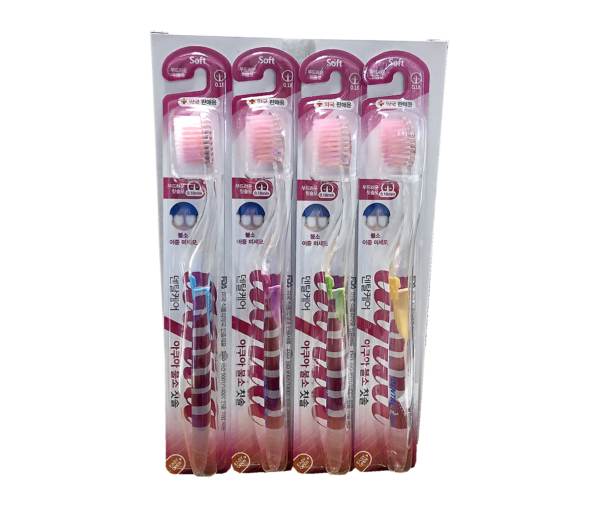 DENTALCARE AQUA FLUORINE TOOTHBRUSH(PINK)(#ZBAA141654)